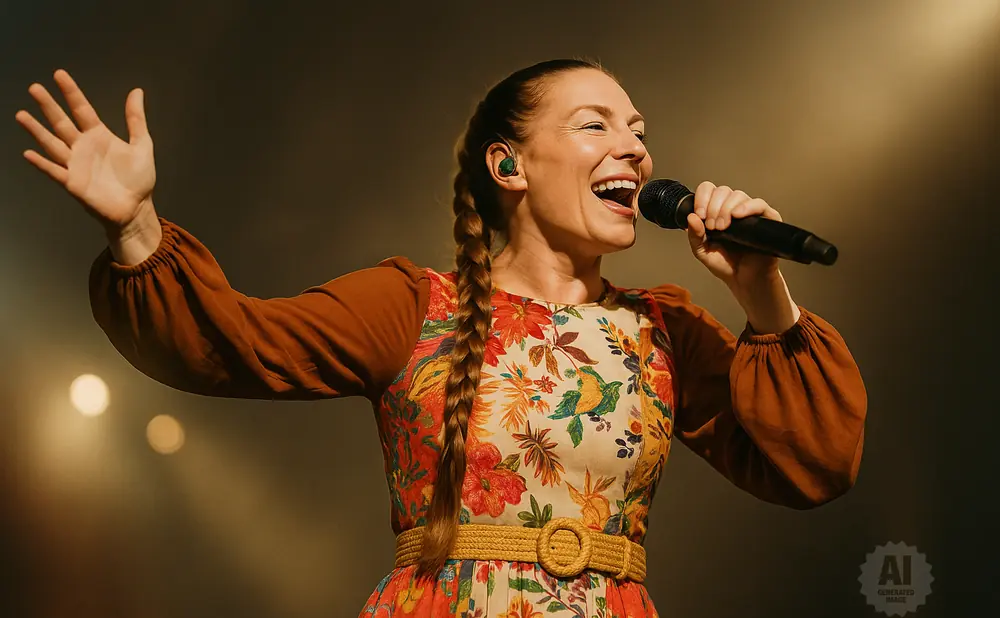 Charity Gayle live on tour